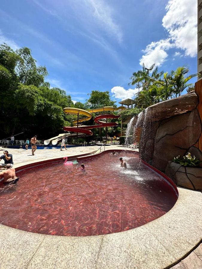SUÍTE PARA ATÉ 4 PESSOAS EM GOLDEN DOLPHIN GRANDE HOTEL PISCINA 24h Caldas Novas Exterior foto